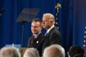 Democratic vice presidential candidate Joe Biden\nwas introduced by Tony Fischer, an Army veteran from Mount Lookout.
