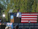 Sen. Barack Obama (D-Ill), Democratic Candidate for President,\nspeaks on the subject of economic policy at the American Jobs Tour Rally