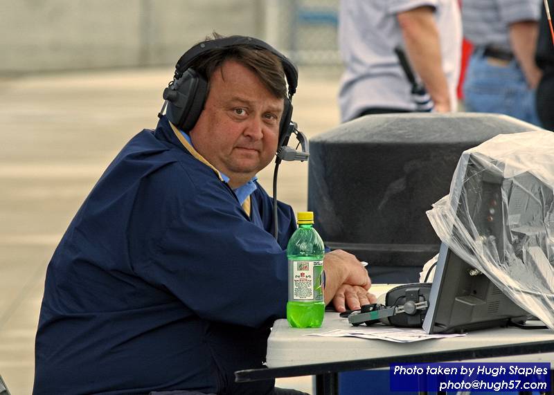 Our fearless announcer
