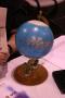 Globe of Robert J. Sawyer's Quintaglio world presented to Sawyer by a fan.