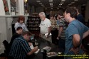John Scalzi, author of Zoë's Tale,<br />and Tobias Buckell, author of Sly Mongoose,<br />at Books & Co. to sign their latest books.