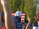 Sen. Barack Obama (D-Ill), Democratic Candidate for President,\nspeaks on the subject of economic policy at the American Jobs Tour Rally