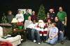 Santa Claus visits Waycross Studio